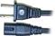 2-slot XBOX UNIVERSAL AC POWER CORD CABLE PLAYSTATION 2 / Notebook